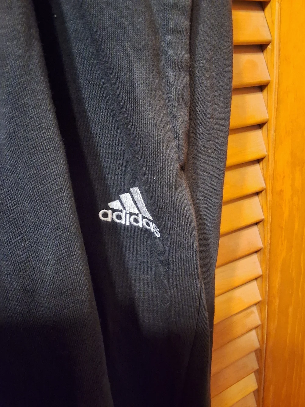 Adidas Black Logo Jogger Pants
